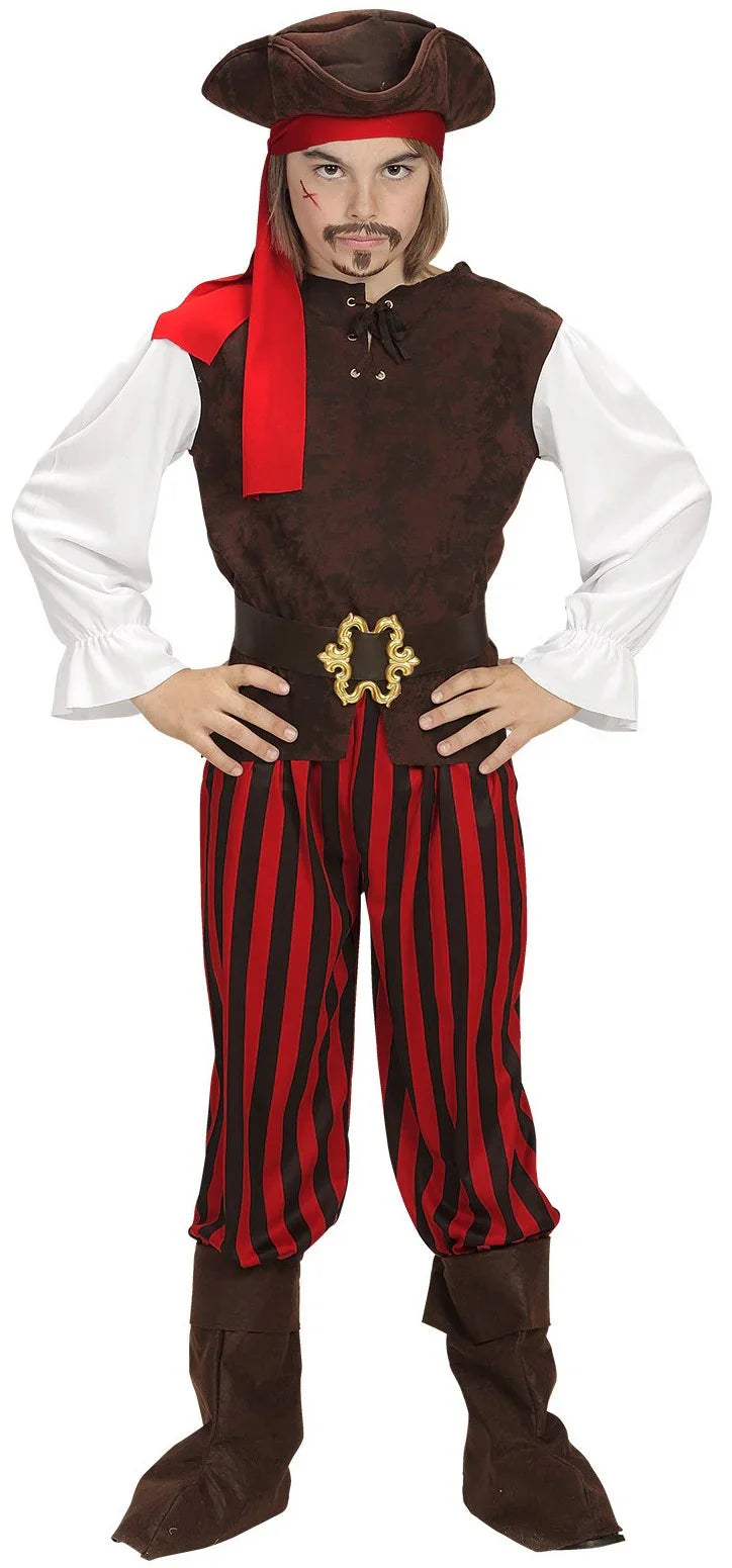 Disfraz de Pirata del Caribe para Niño Piratas Infantiles Widmann